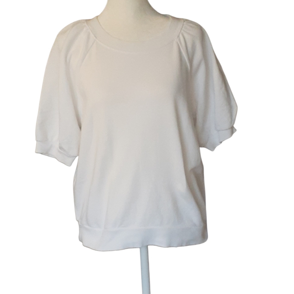 Z Supply White Short Sleeve Top. Size S